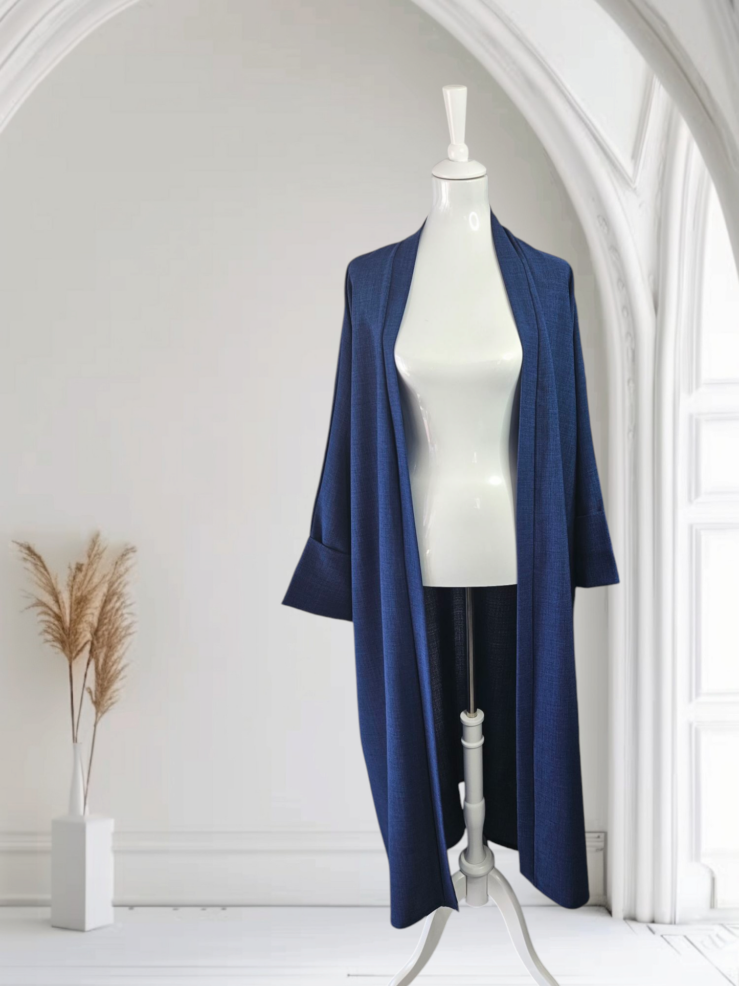 Kimono Abaya in Dunkel Blau