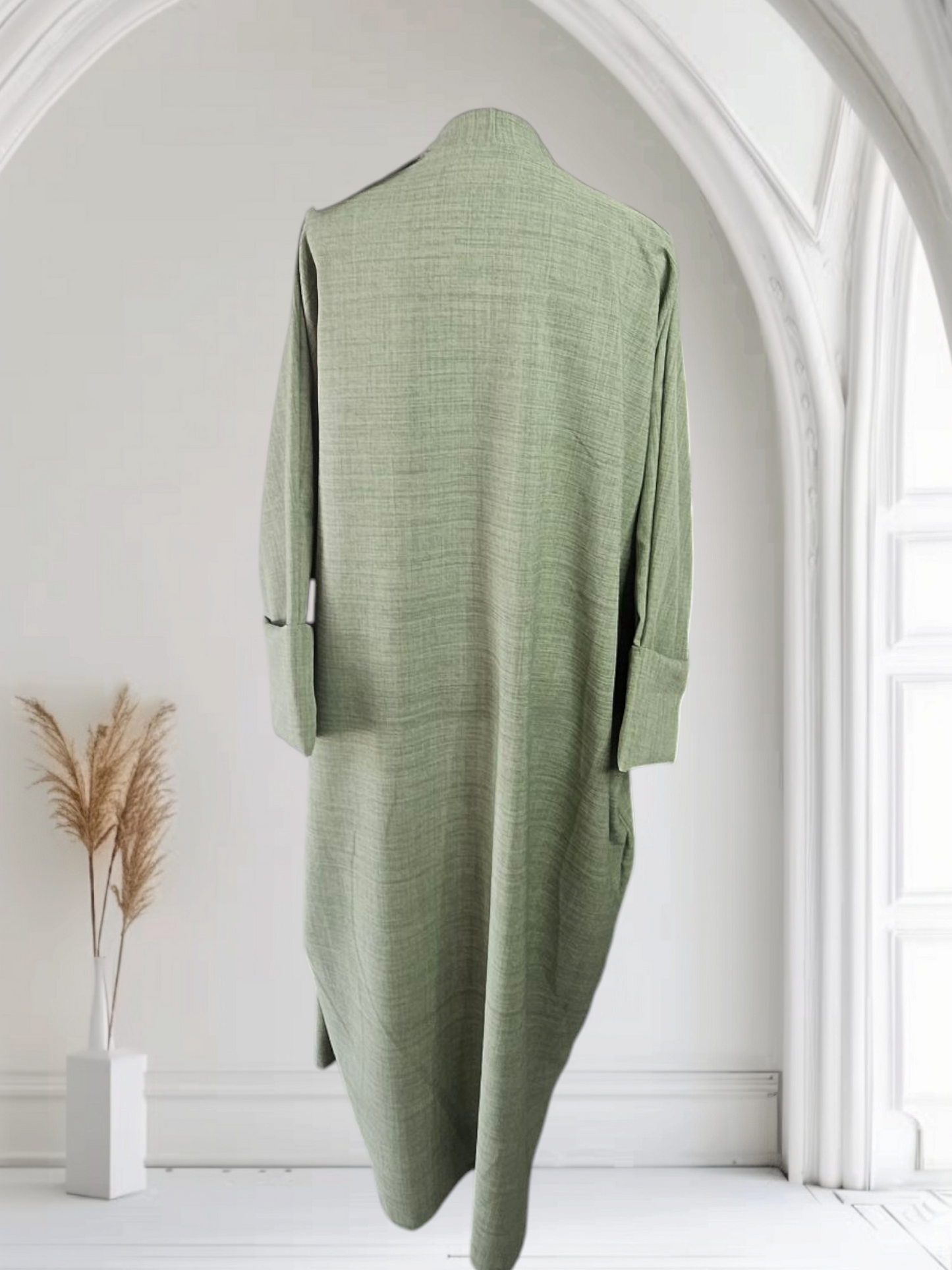 Kimono Abaya in Hell Grün